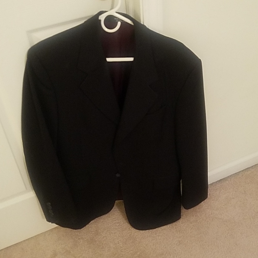 Sport coat - navy blue 40R